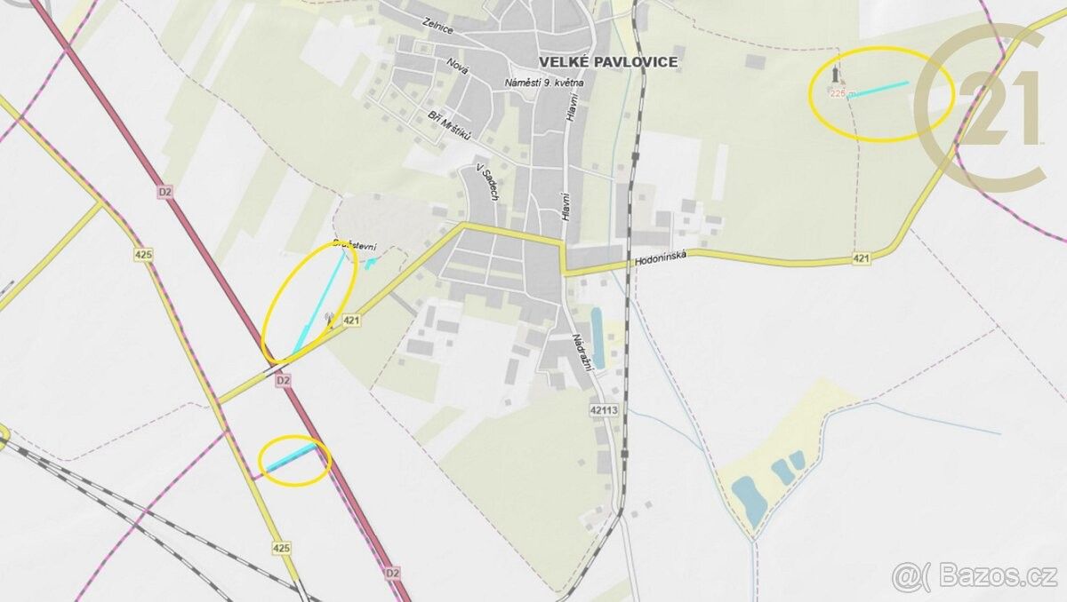 Prodej pozemek pro bydlení - Velké Pavlovice, 691 06