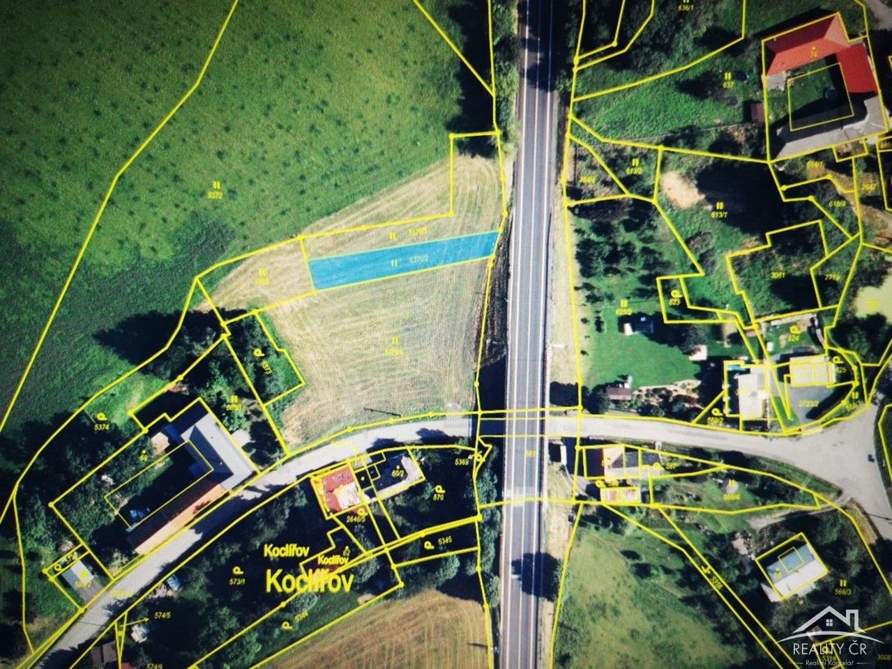 Louky, Koclířov, 500 m² - 1