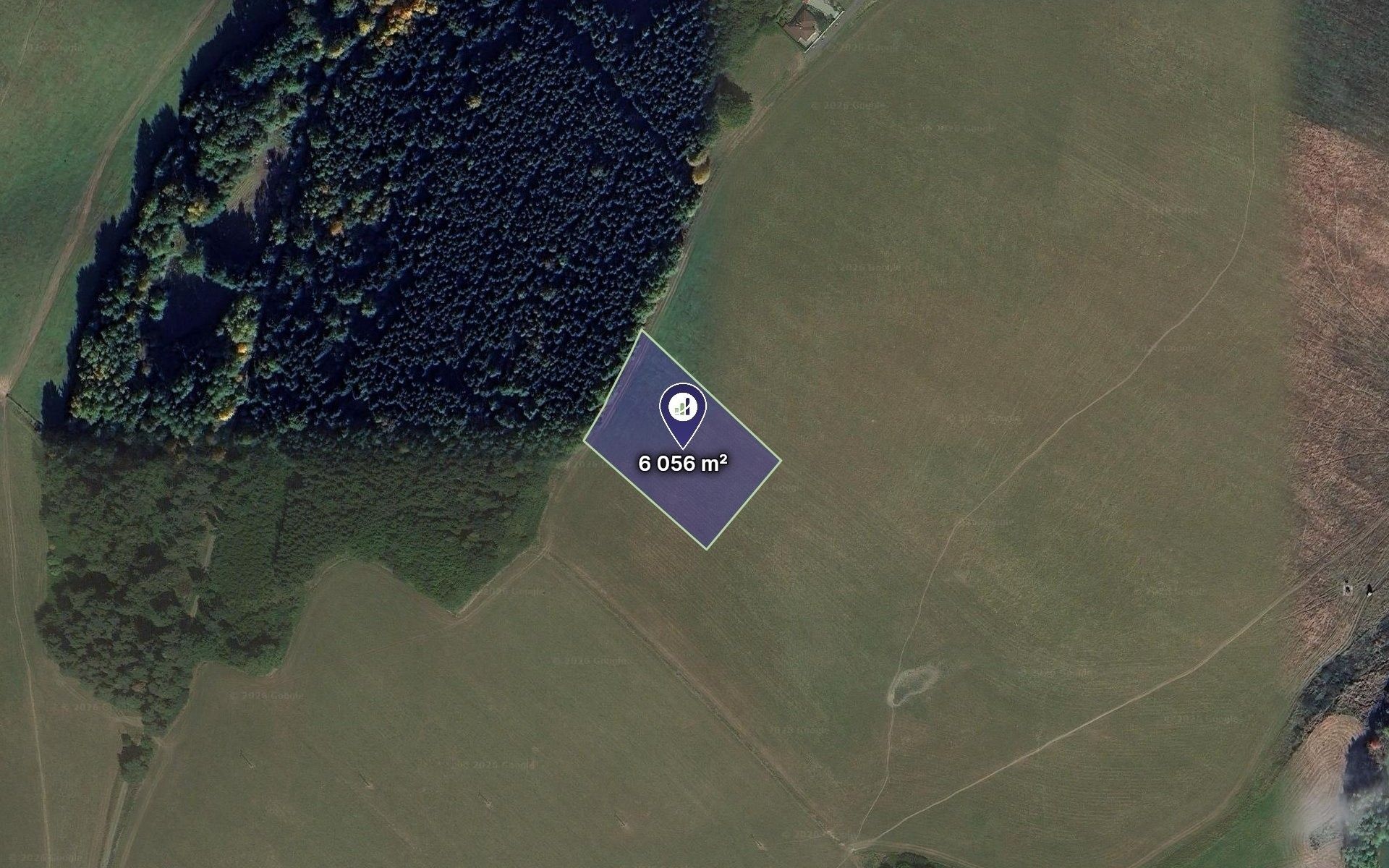 Louka, 3 028 m²