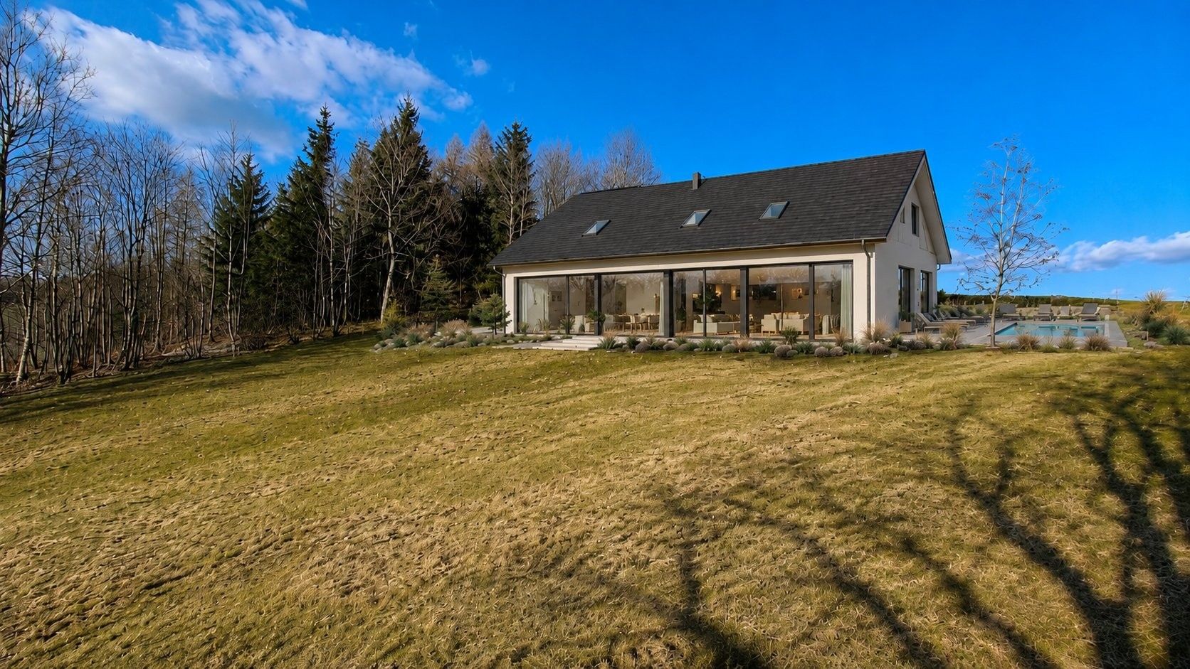 Pozemky pro bydlení, Lučany nad Nisou, 3 213 m² - 2