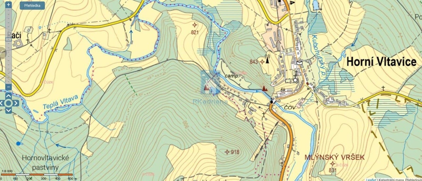 Prodej louka - Horní Vltavice, 2 m²