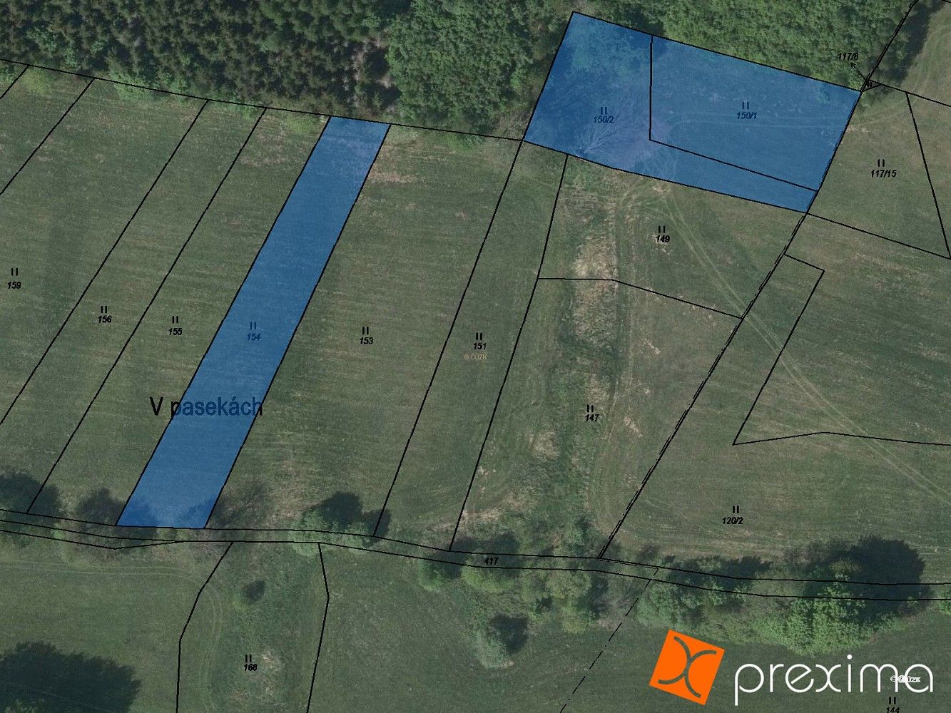Zemědělský pozemek, 1 532 m²