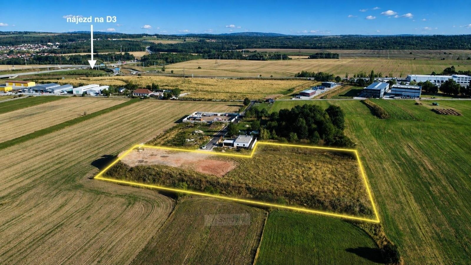 Prodej komerční pozemek - Pod Strání 1, Hůry, 11 525 m² - 1