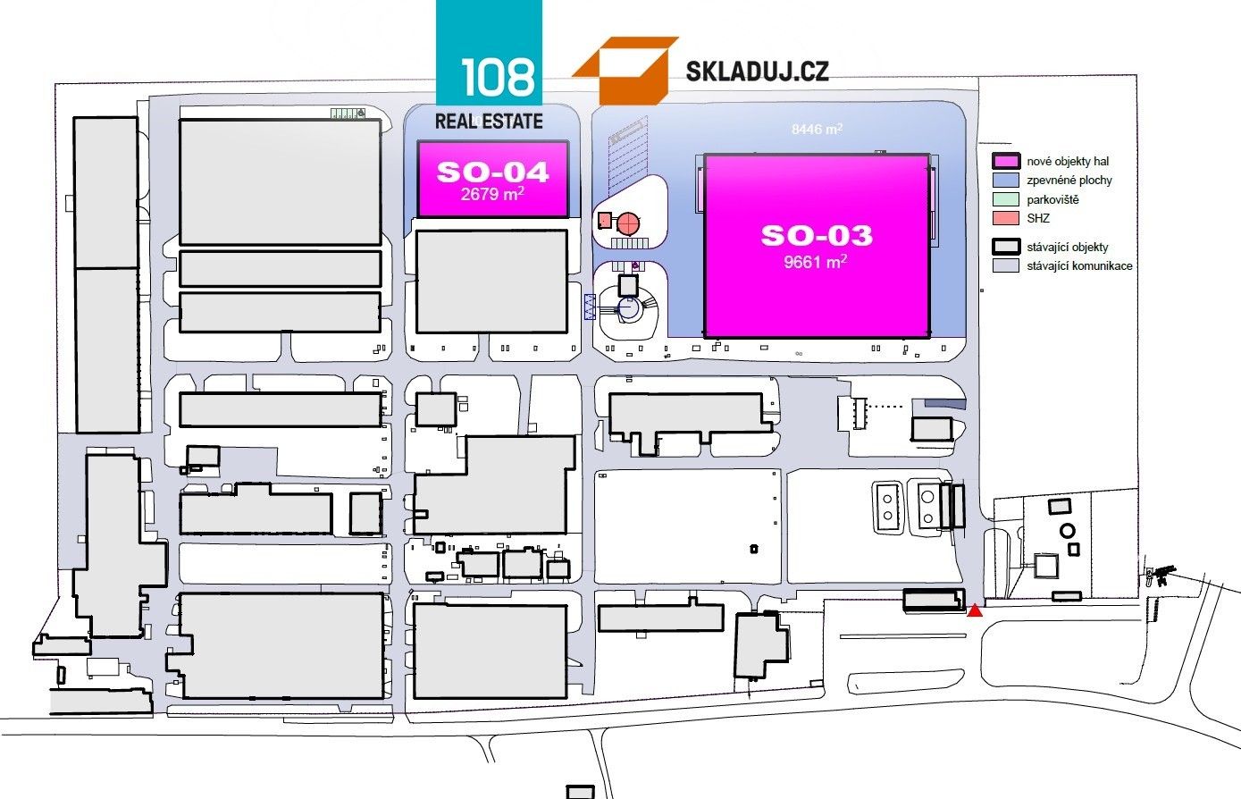 Sklad · 9 661 m² · Nymburská 53, Zvěřínek - 2