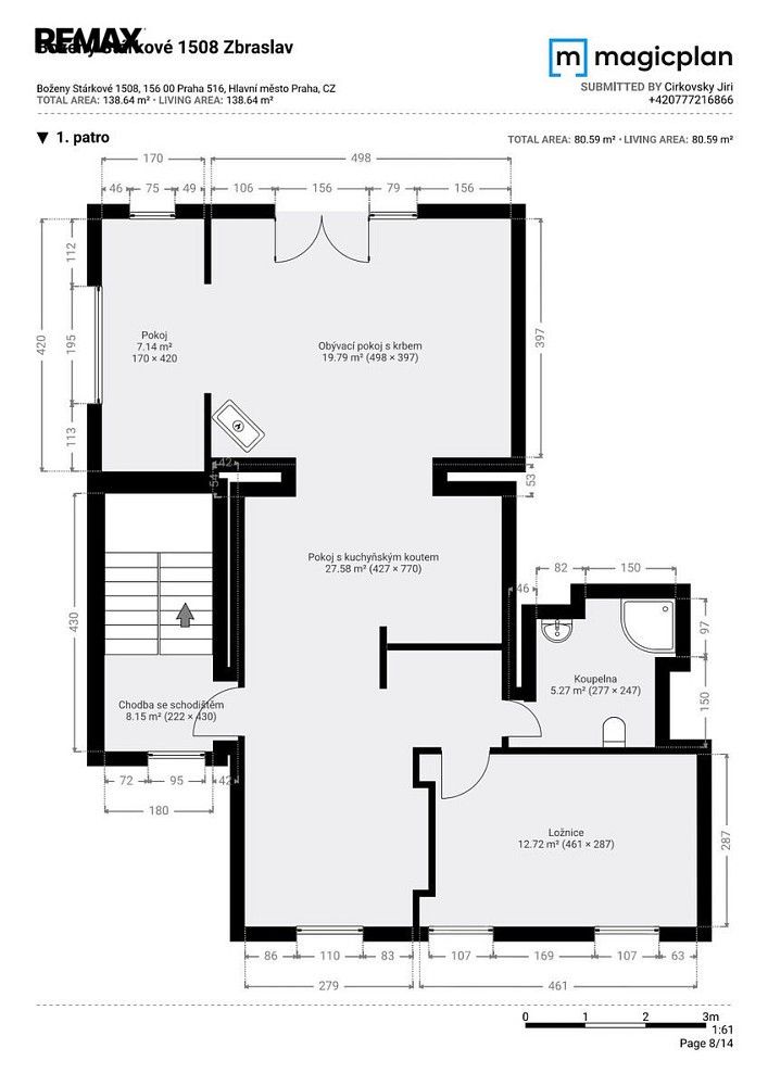 Prodej rodinný dům - Boženy Stárkové, Praha 5 - Zbraslav, 138 m² - 5