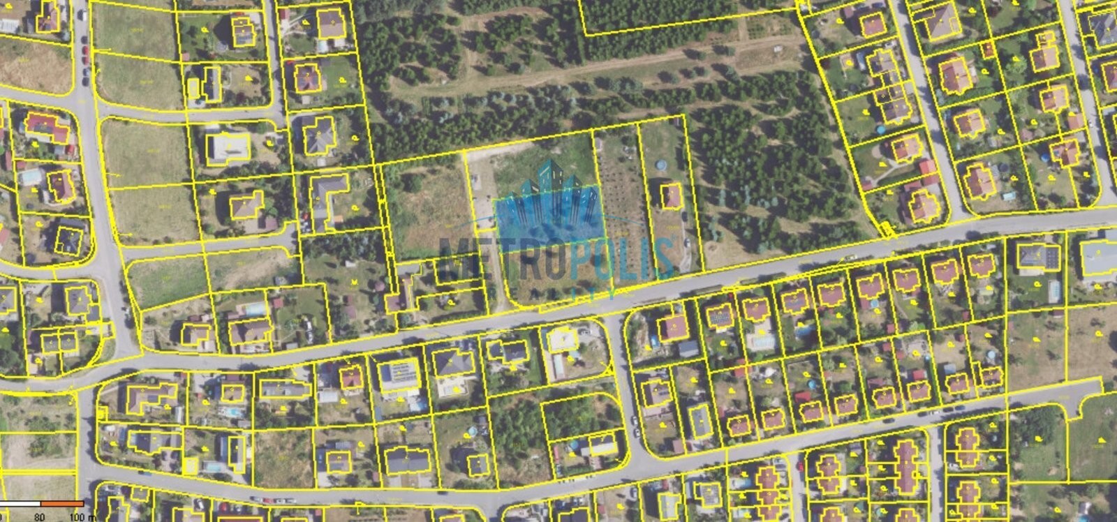 Pozemek pro bydlení · 1 240 m² · Hájecká, Chýně - 3
