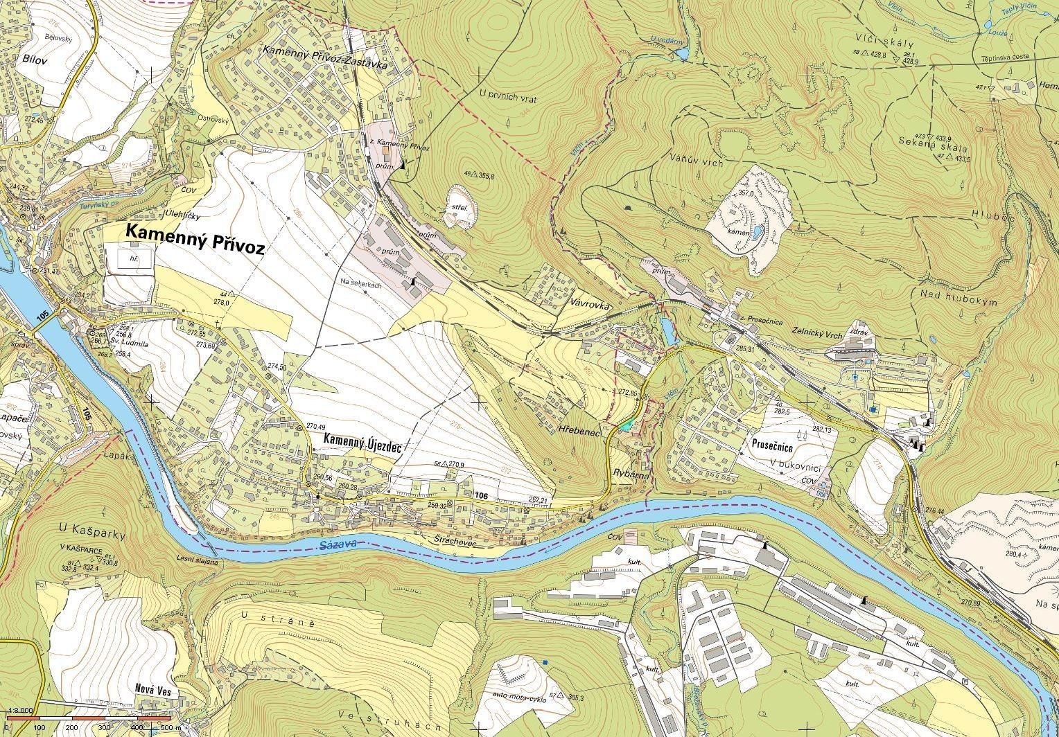 Prodej zahrada - Krhanice, 811 m² - 5