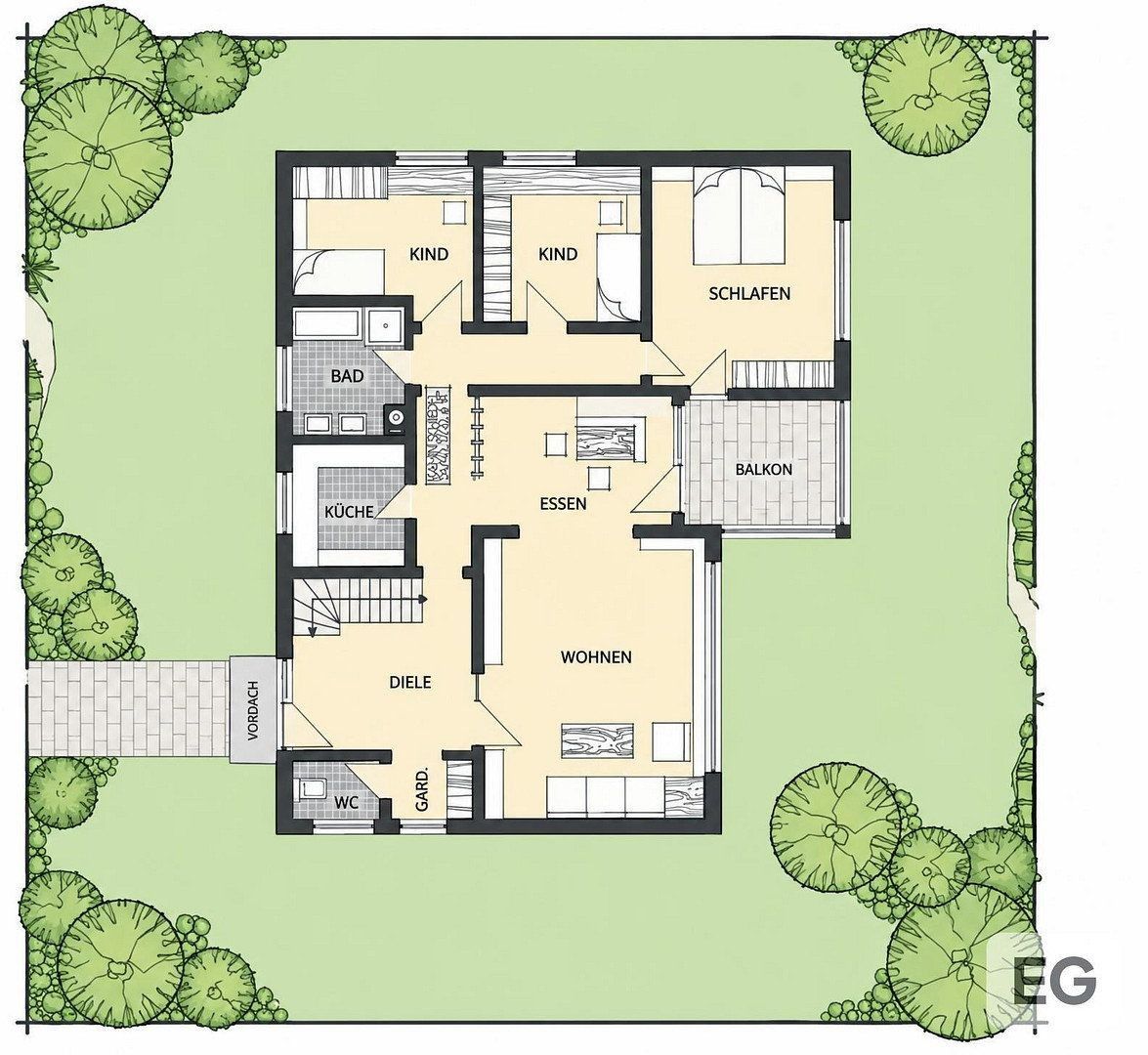 Rodinné domy, , Bádensko-Württembersko, 178 m² - 2