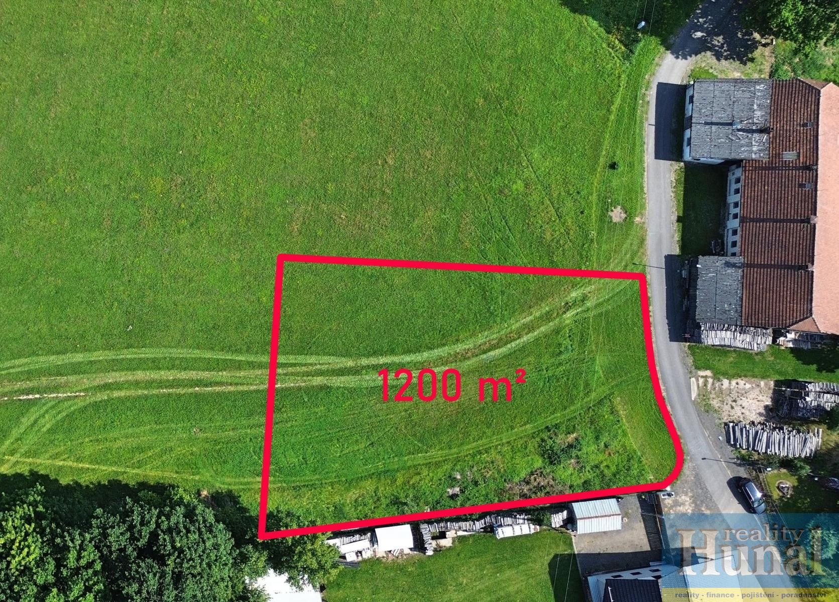 Prodej pozemek pro bydlení - Vratišov, Mezná, 1 200 m²