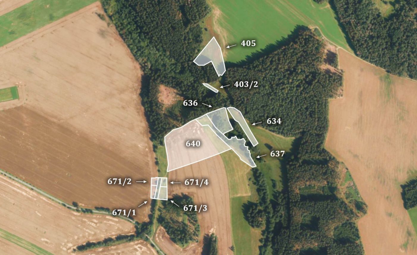 Prodej zemědělský pozemek - Hlinsko, 48 015 m²
