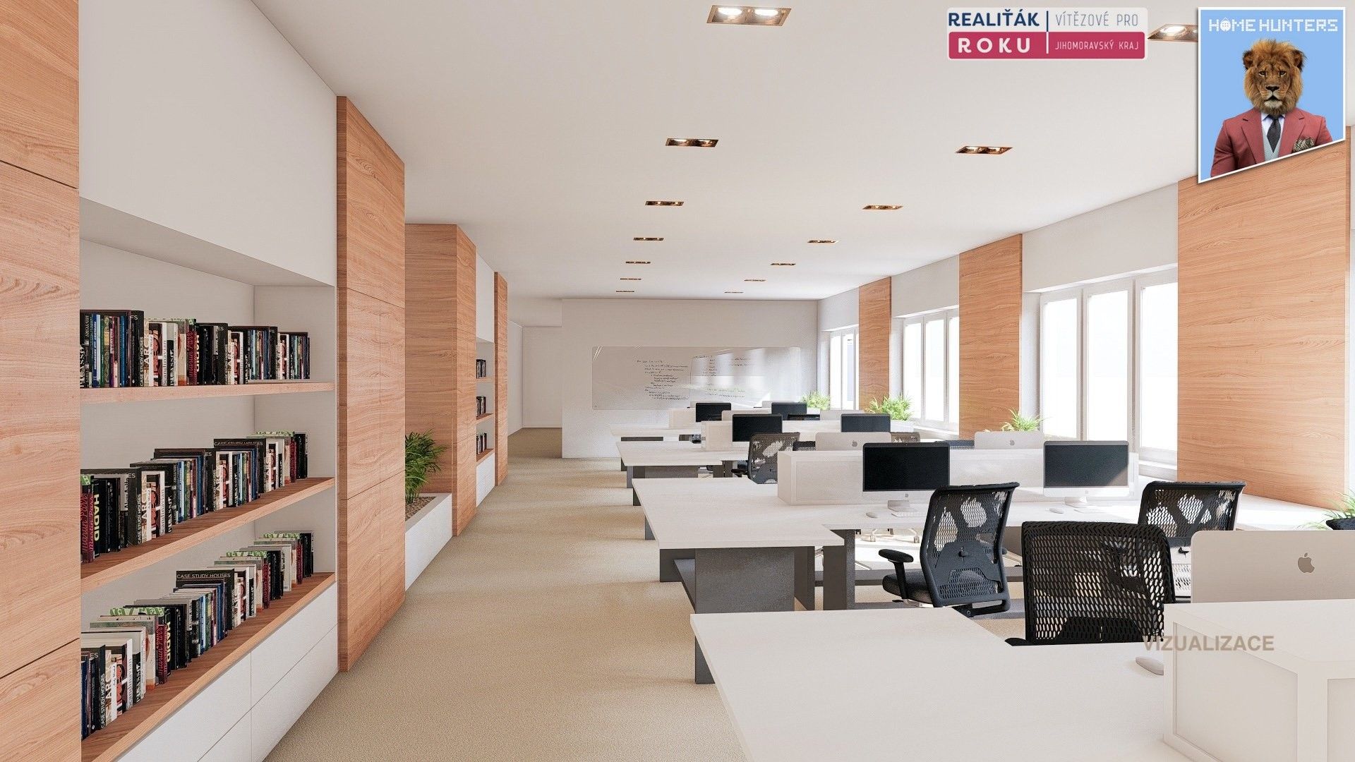 Pronájem kancelář - Rašínova, Brno Brno-město, 50 m² - 5