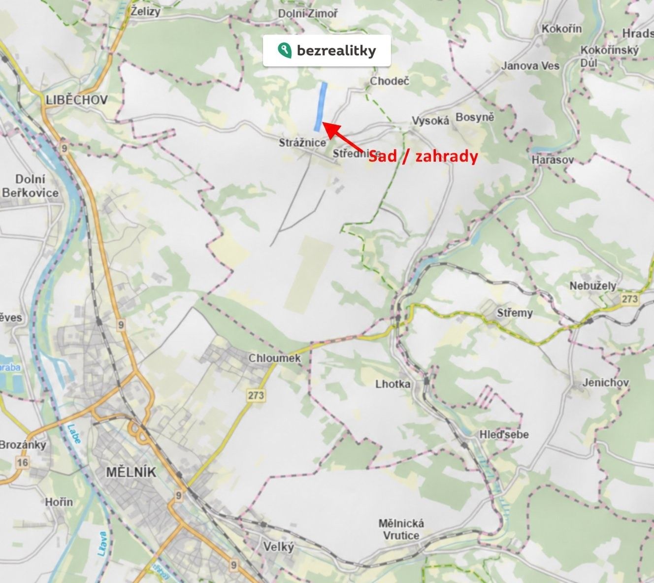 Prodej zahrada - Vysoká - 5