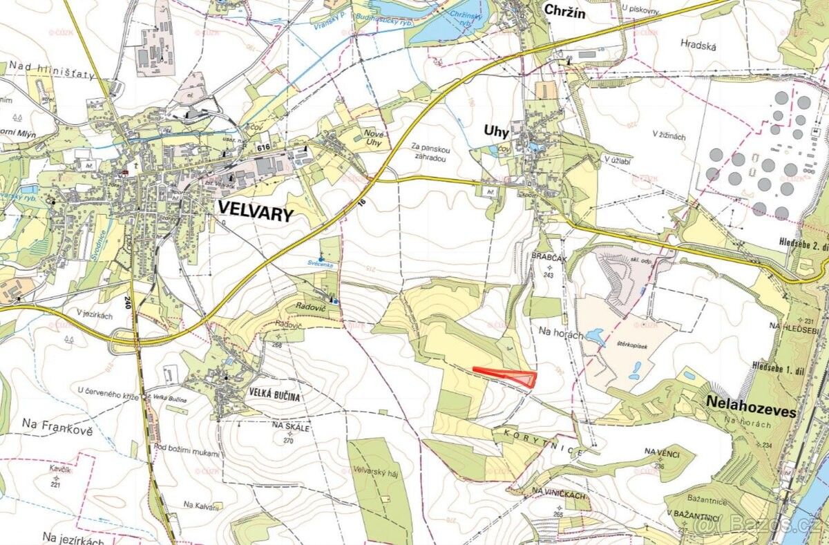 Prodej pozemek pro bydlení - Velvary, 273 24