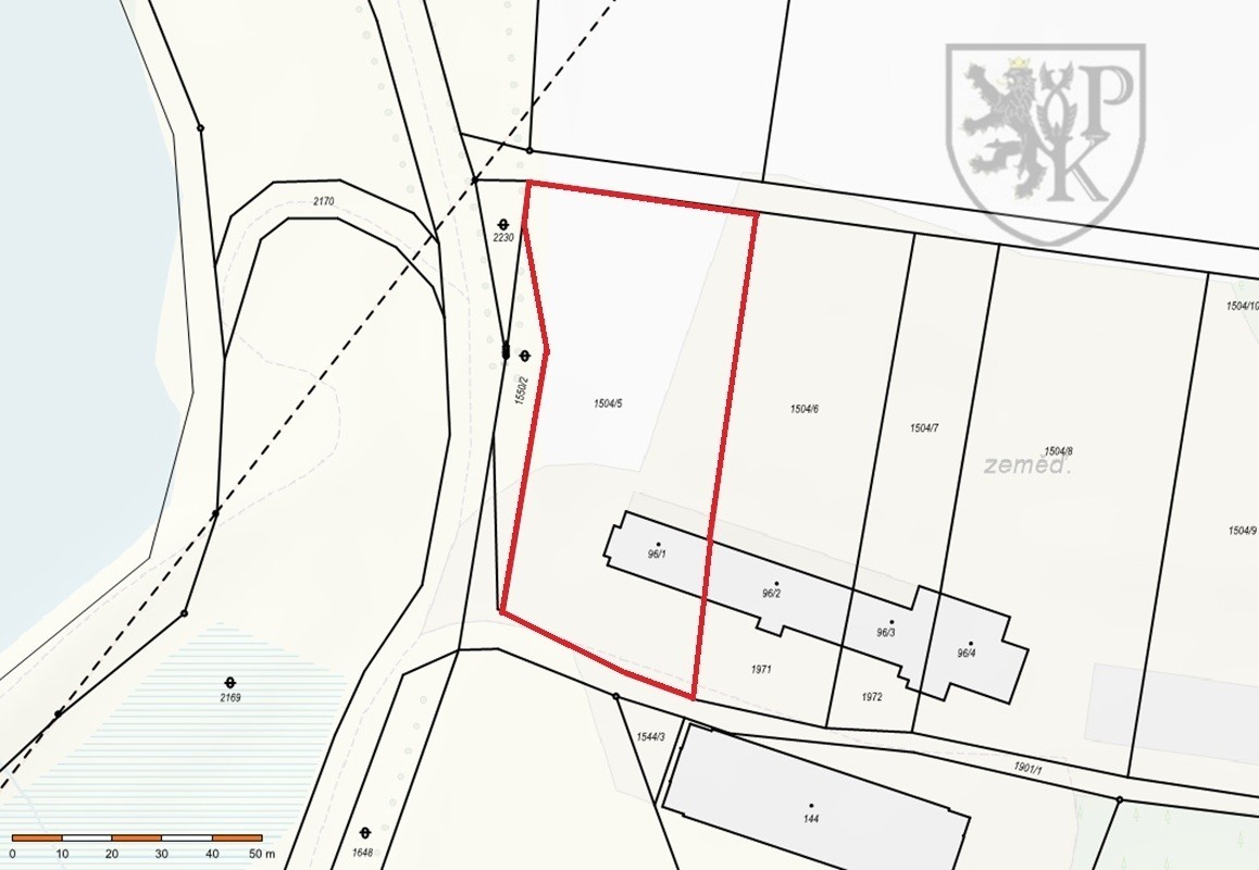 Komerční pozemek, 3 703 m²