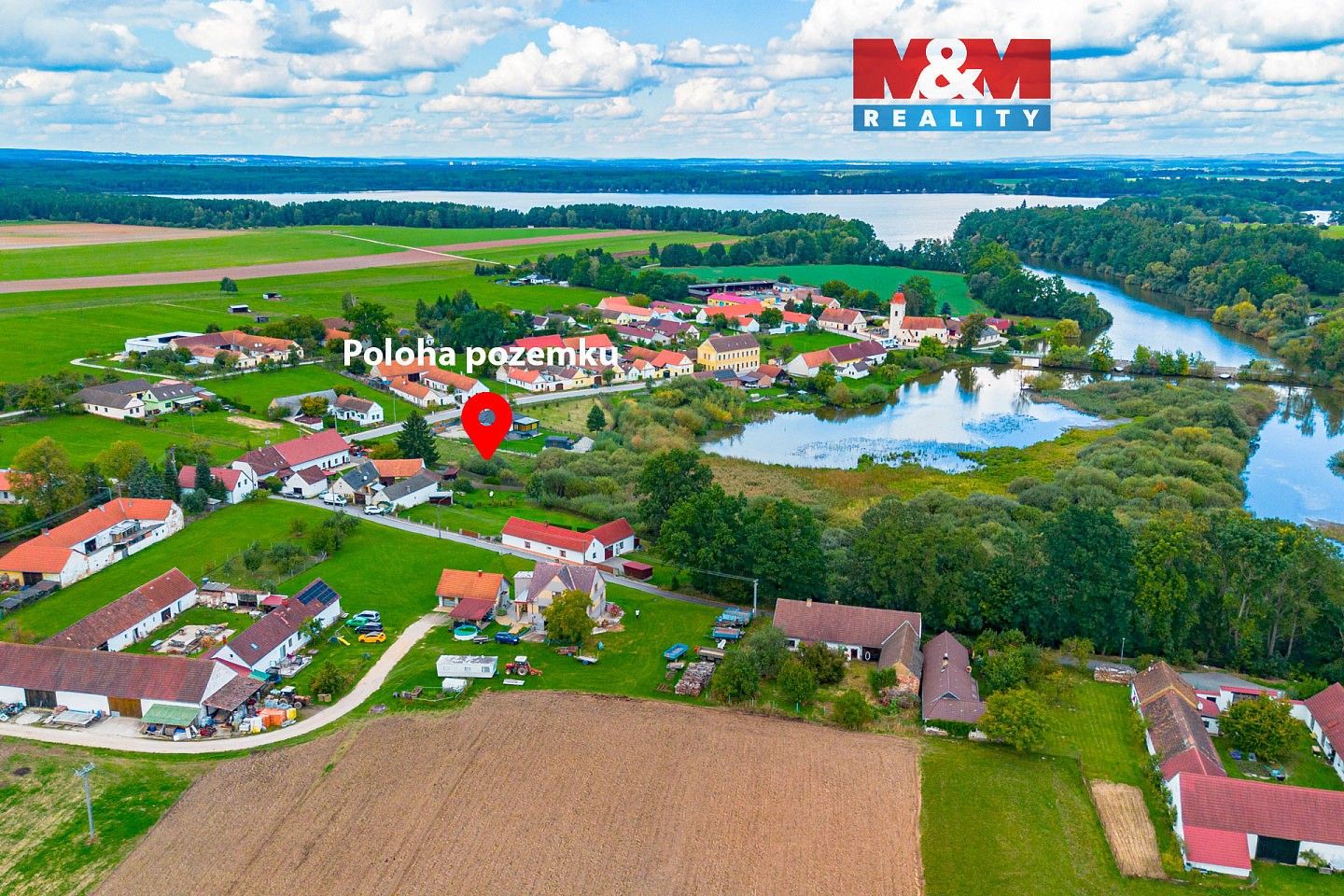 Pozemky pro bydlení, Lišov - Dolní Slověnice, okres České Budějovice - 1