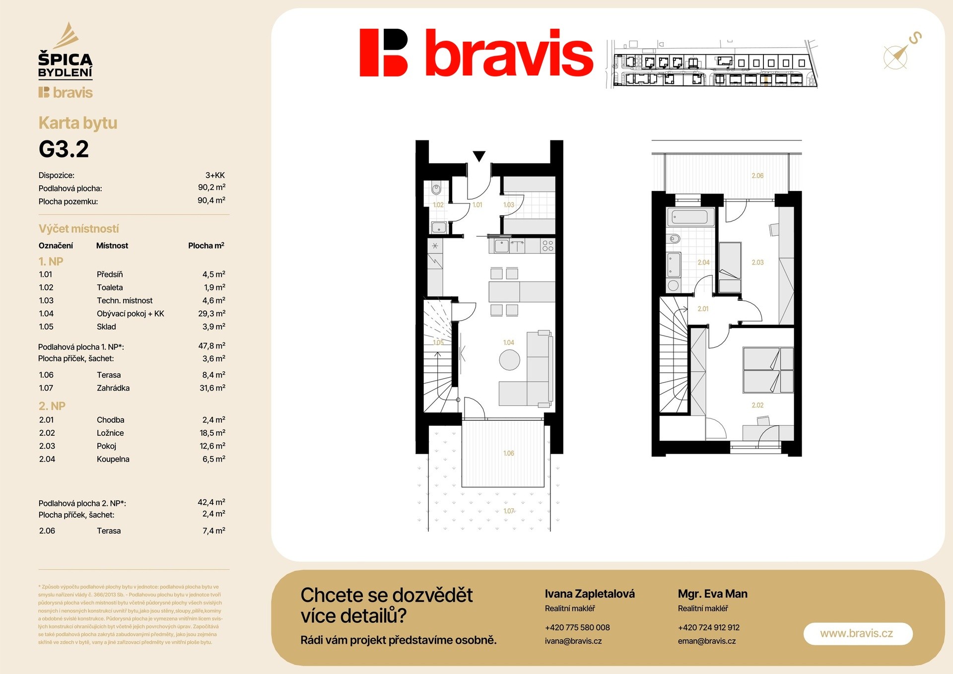 Prodej byt 3+kk - Sokolnická, Brno, 132 m² - 5