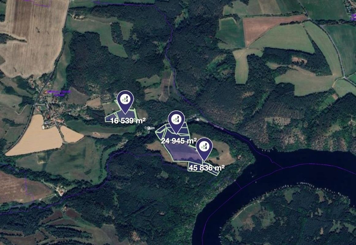 Prodej louka - Borotice, 10 915 m²