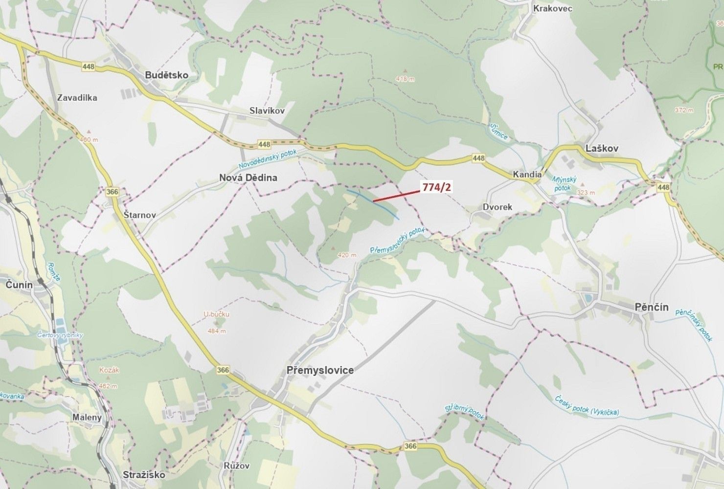 Prodej les - Přemyslovice, okres Prostějov, Olomoucký kraj - 1