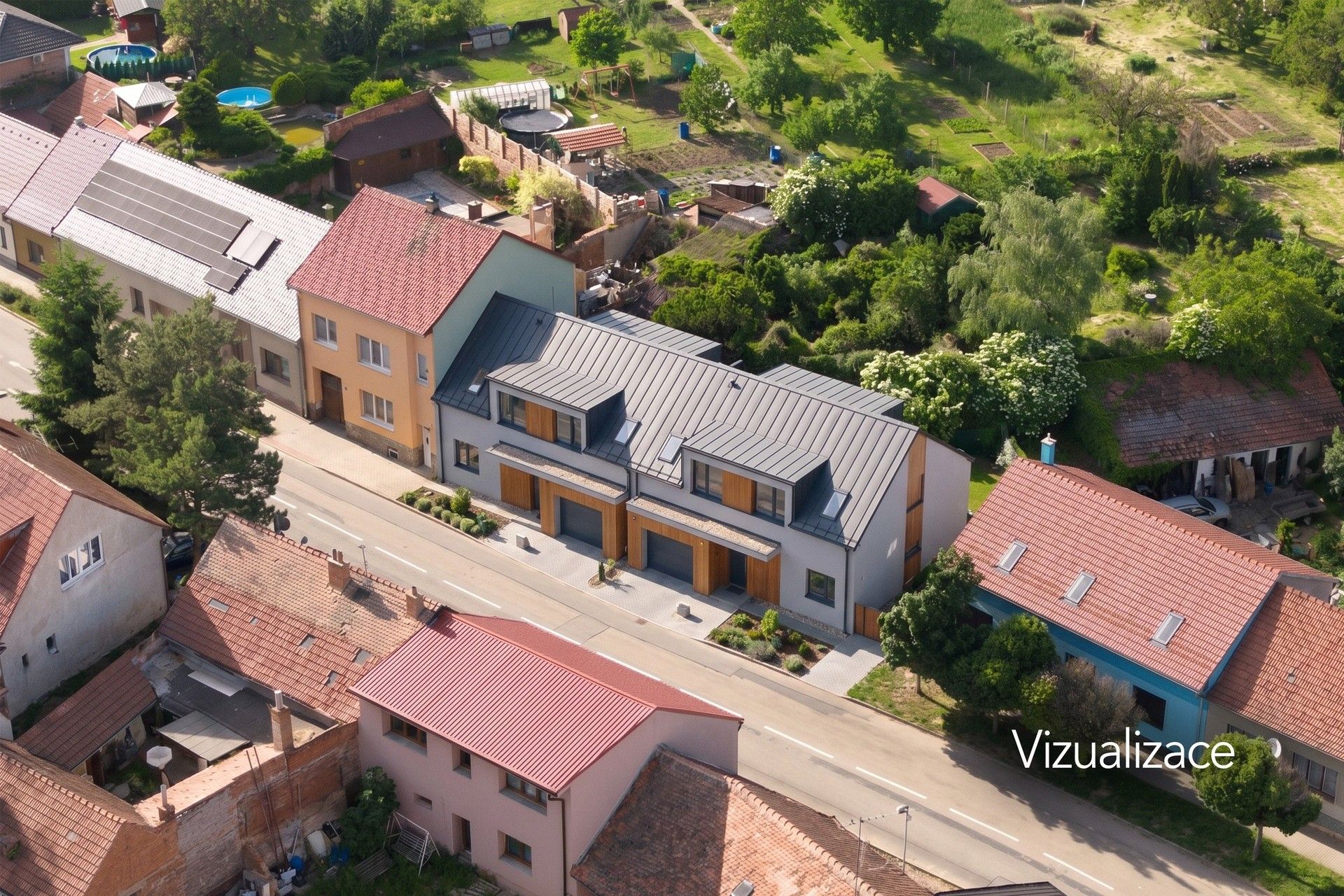 Rodinné domy, Pavlíkova, Ořechov, 245 m² - 2