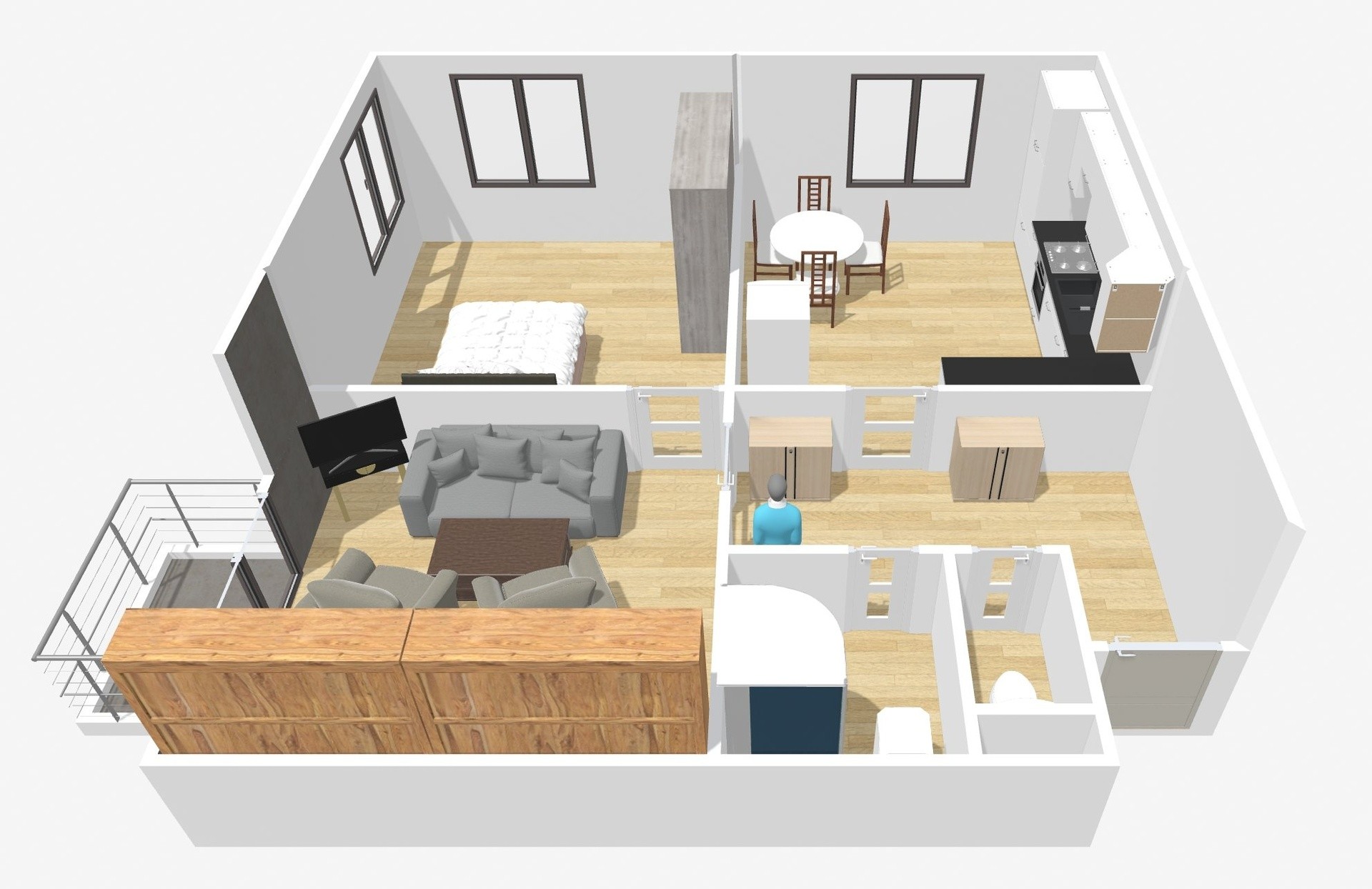 Prodej byt 2+1 - Edvarda Beneše 59, Příbram VII, 56 m² - 2