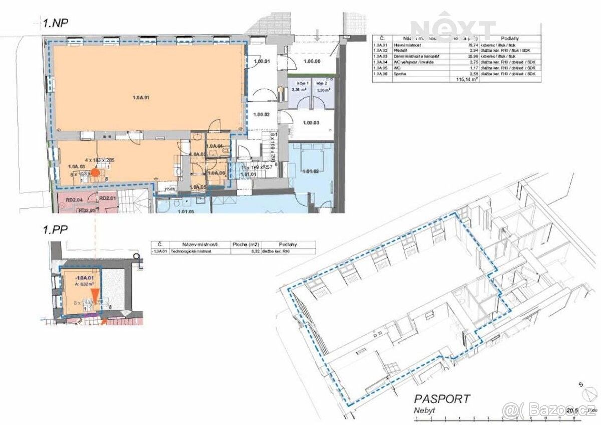 Pronájem kancelář - Hluboká nad Vltavou, 373 41