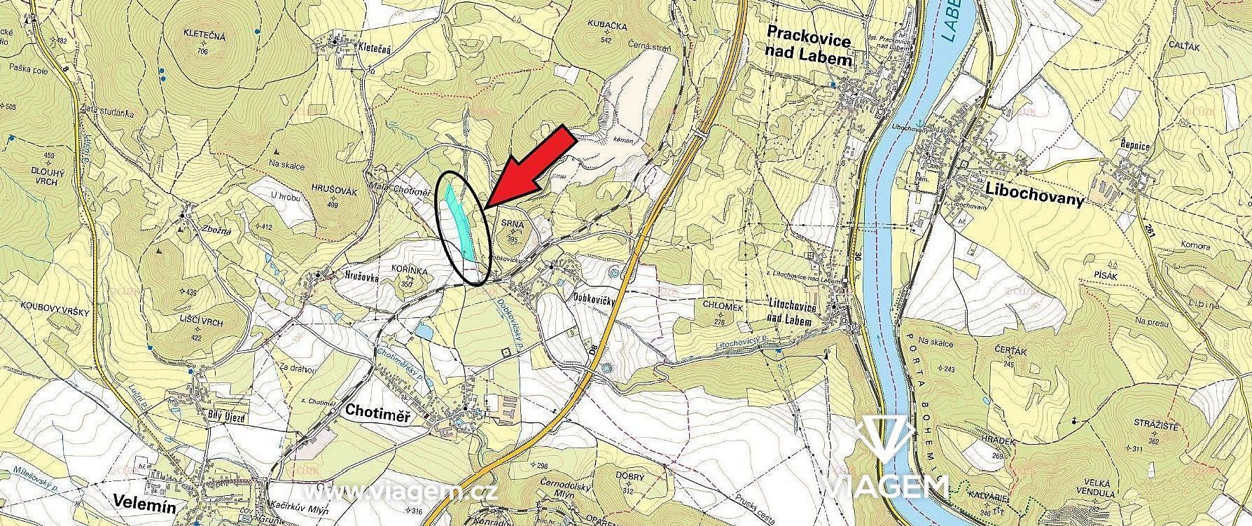 Zemědělský pozemek · Velemín, okres Litoměřice - 3