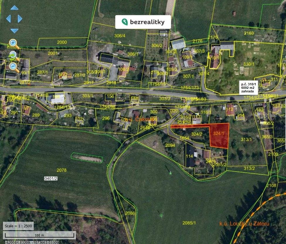 Prodej zahrada - Čaková