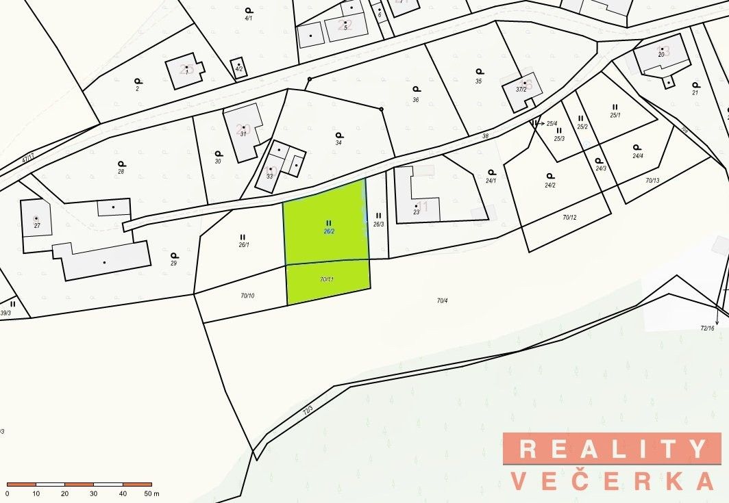 Pozemek pro bydlení, 1 059 m²