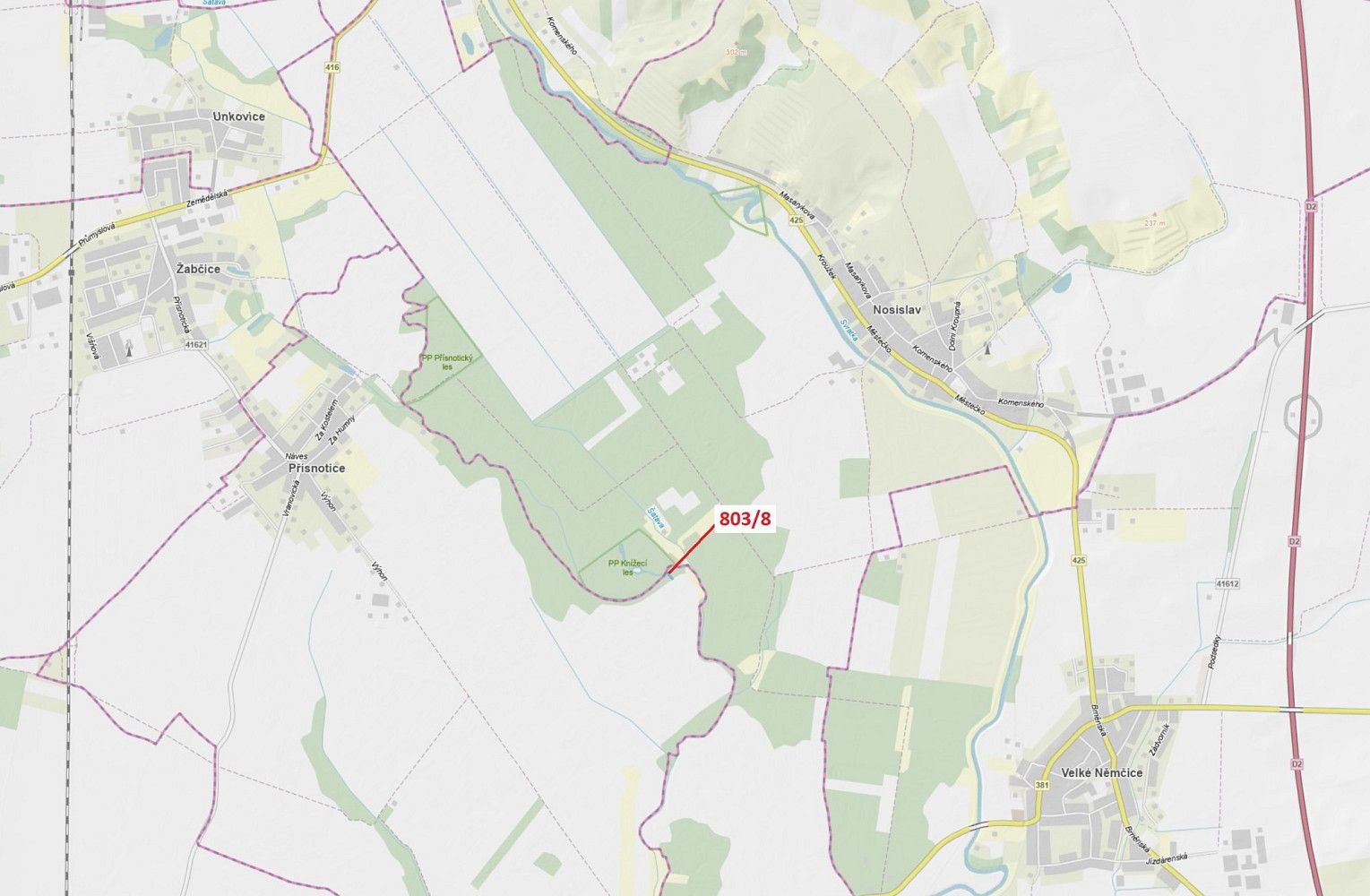 Lesy, Nosislav, okres Brno-venkov, Jihomoravský kraj