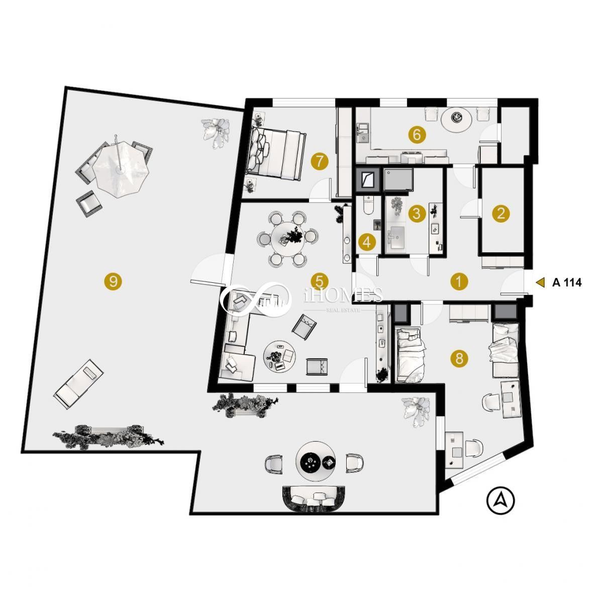 3+1, Nad Koulkou, Praha, 103 m² - 2