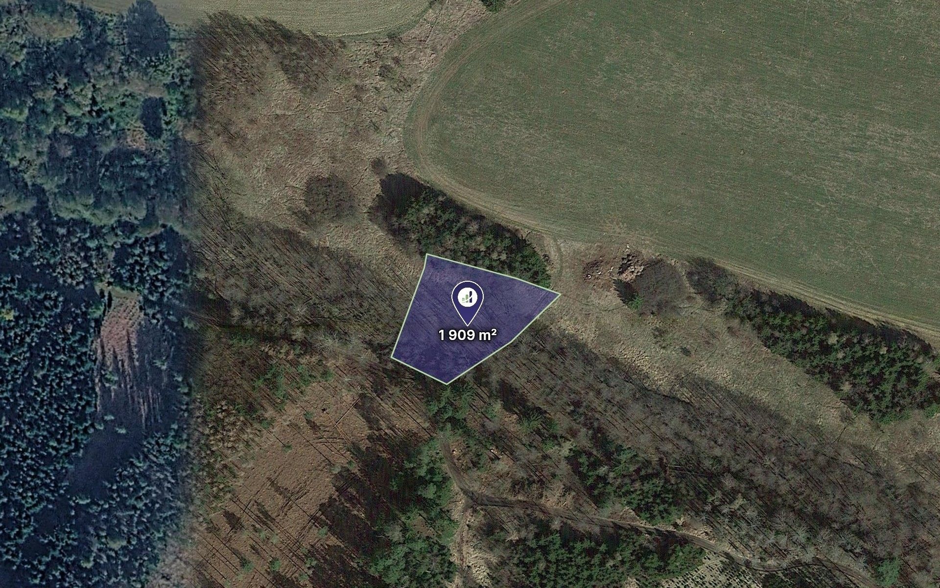 Prodej les - Kladruby, 22 679 m² - 2