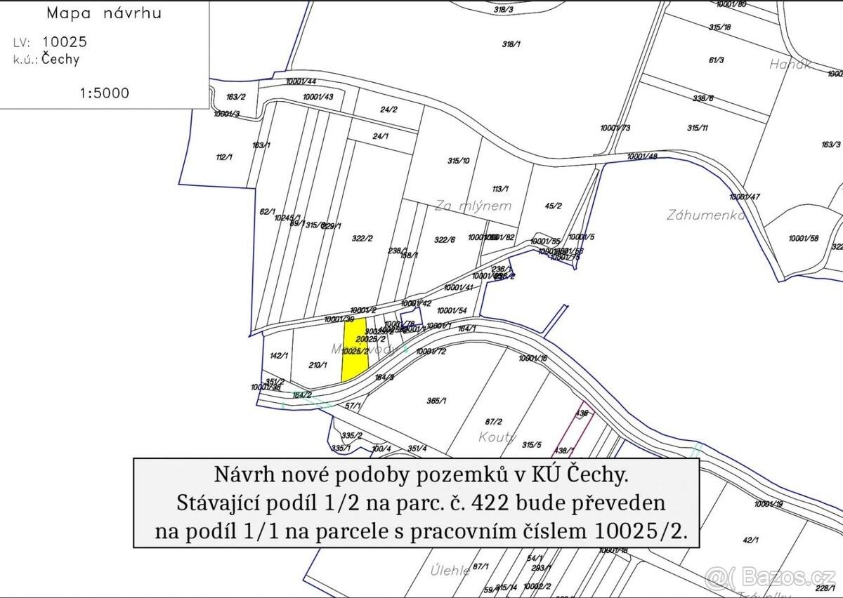 Stavební pozemek, Čechy – pohled 2