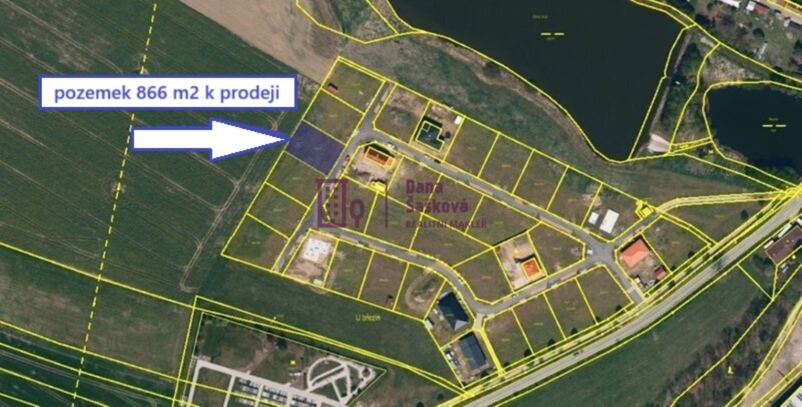 Prodej pozemek pro bydlení - Starý Dvůr, Žirovnice, 866 m²