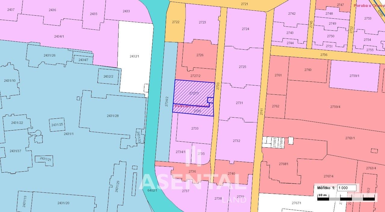 Prodej komerční pozemek - Rychvaldská, Petřvald