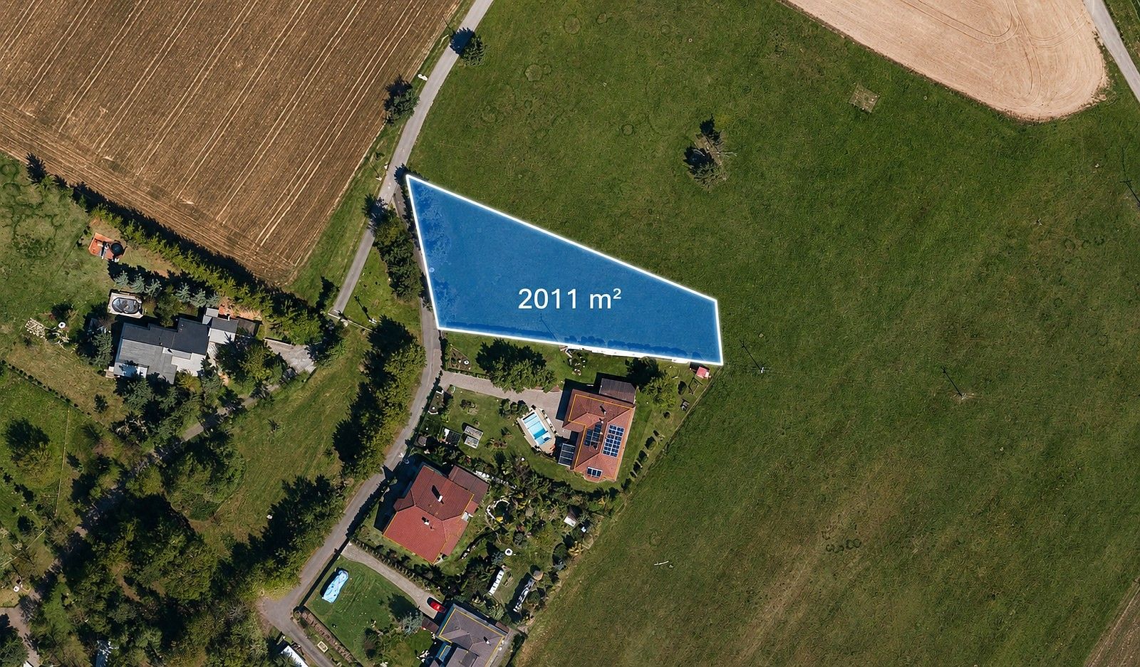 Pozemky pro bydlení, Dvorce, okres Jihlava - 2