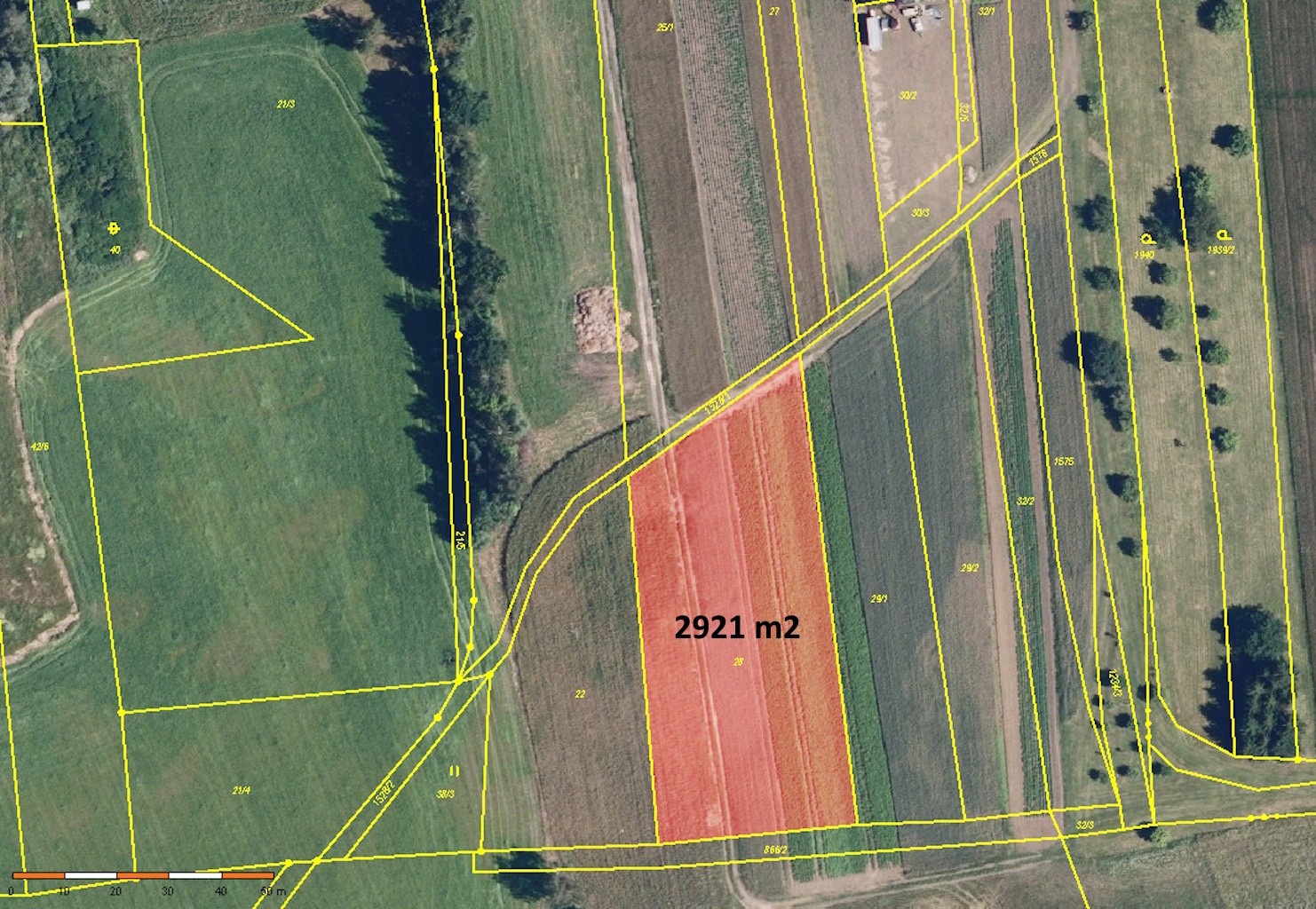 Zahrada · 7 441 m² · Bohuslavice - 3