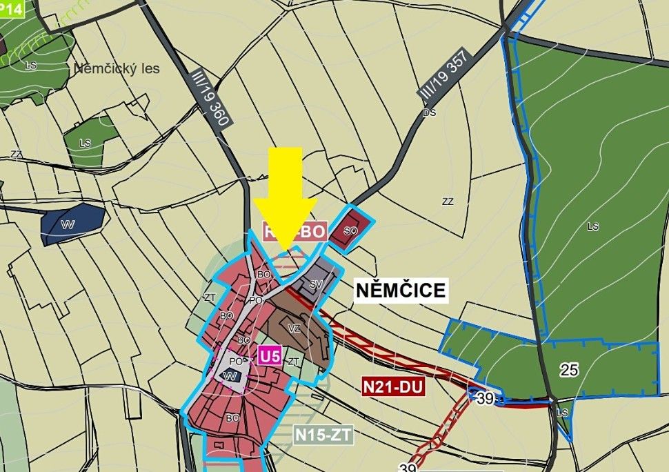 Pozemek pro bydlení · Meclov Němčice - 3