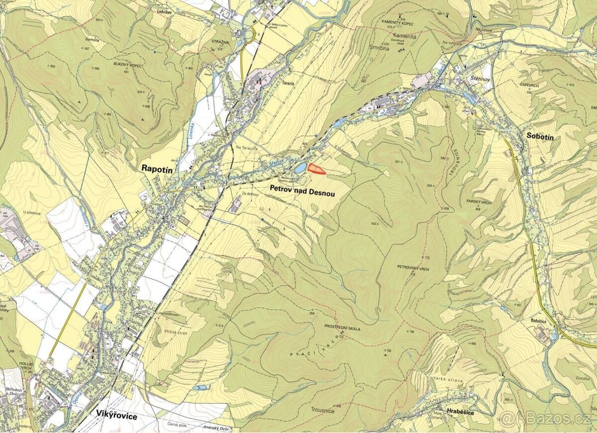 Prodej pozemek pro bydlení - Rapotín, 788 14