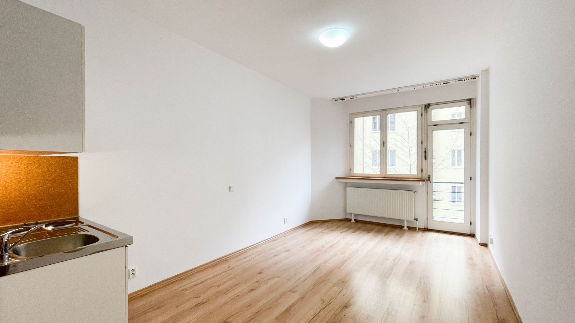 Byt 1+kk, 25 m²