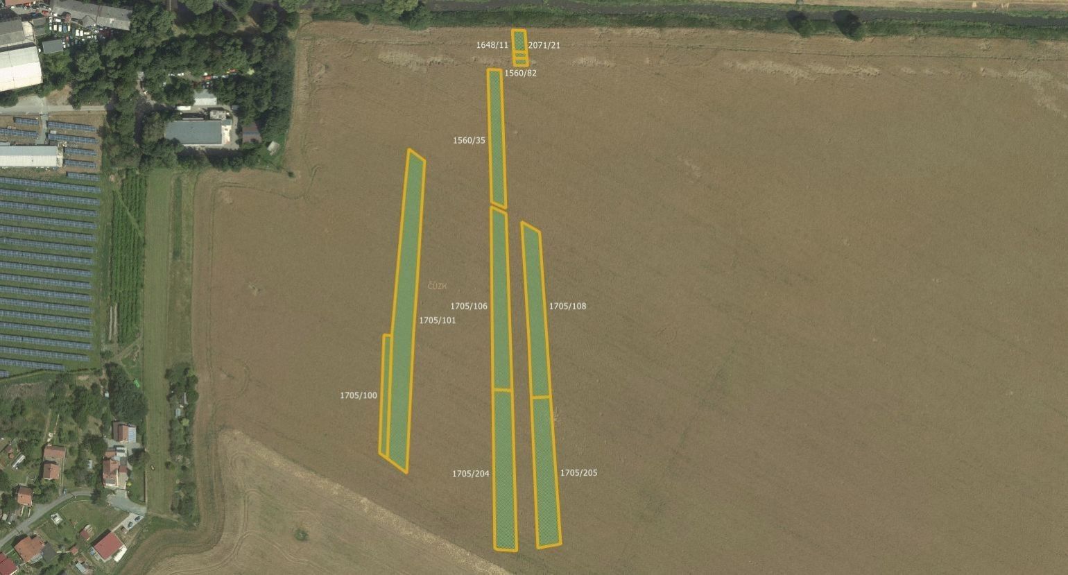 Zemědělské pozemky, Svitávka