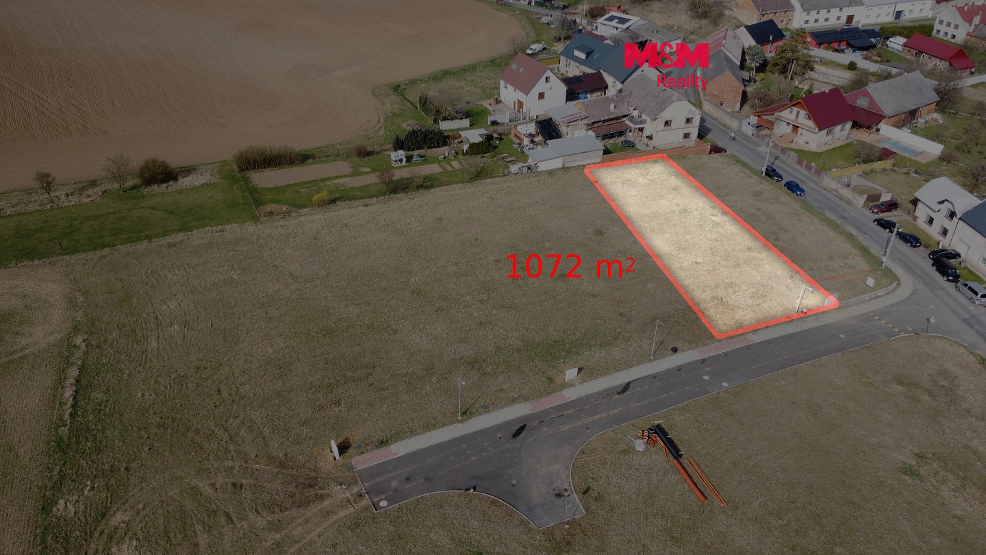 Pozemek pro bydlení, 1 072 m²
