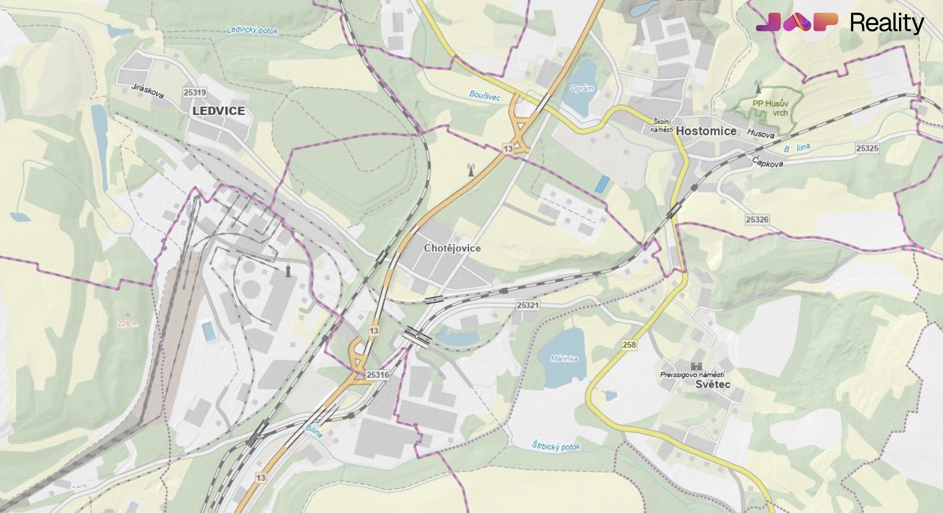 Louky, Hostomice, okres Teplice, Ústecký kraj - 2