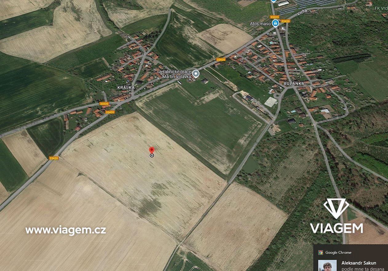 Zemědělský pozemek, 1 798 m²