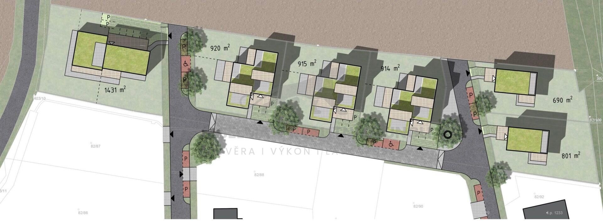 Pozemky pro bydlení, Na Skalách  , Kralupy nad Vltavou, 7 m²