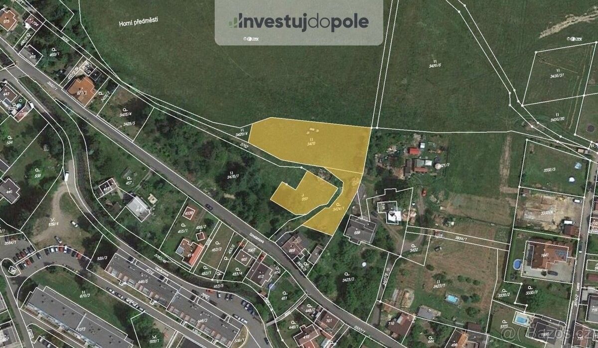 Prodej pozemek pro bydlení - Cvikov, 471 54, 2 810 m²
