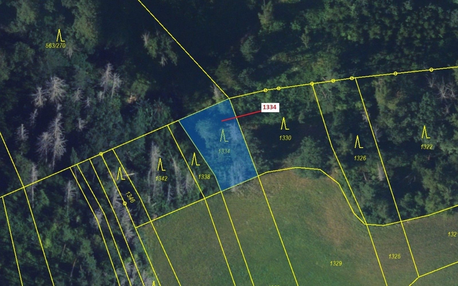Prodej les - Spešov, okres Blansko, Jihomoravský kraj - 2