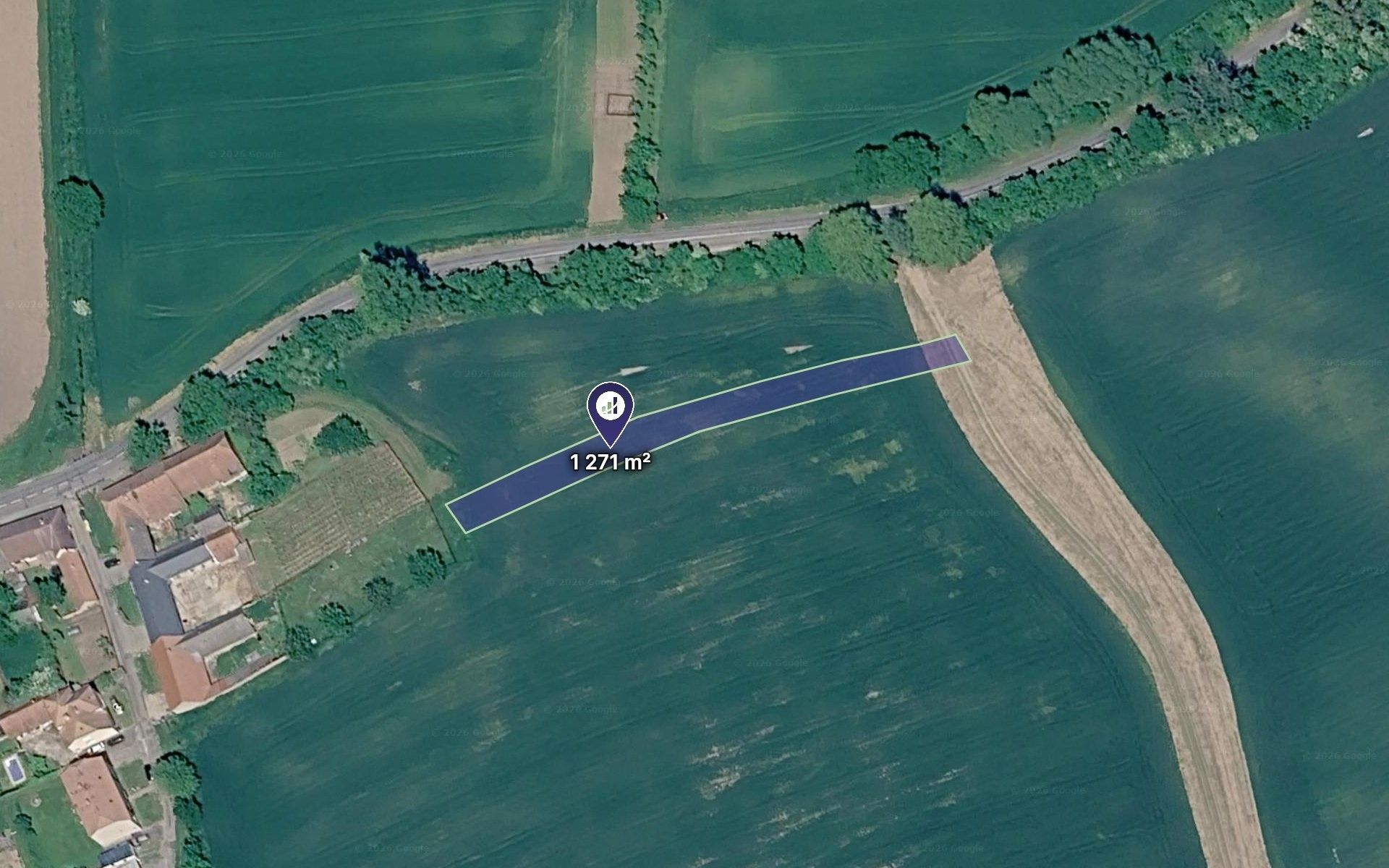 Zemědělské pozemky, Morkůvky, 1 271 m² - 1