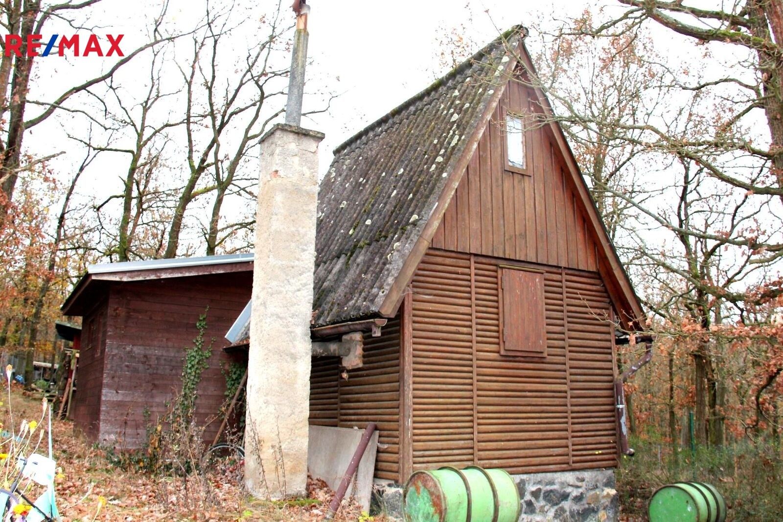 Chaty, Na Spojce, Březová-Oleško, 18 m²