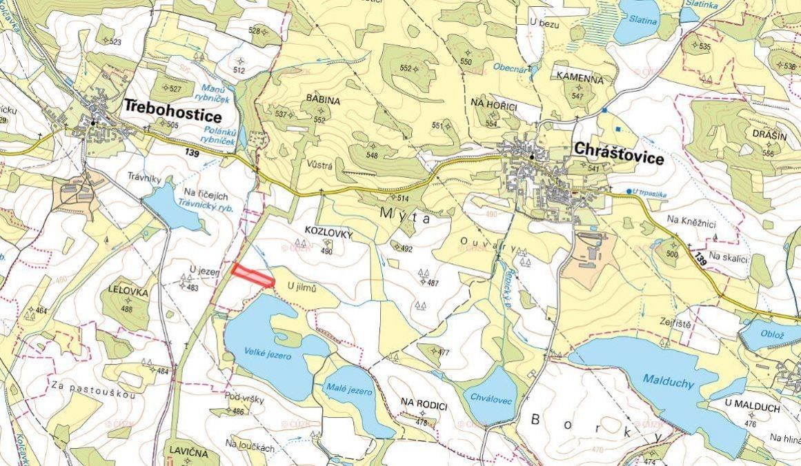 Prodej pozemek pro bydlení - Strakonice, 386 01