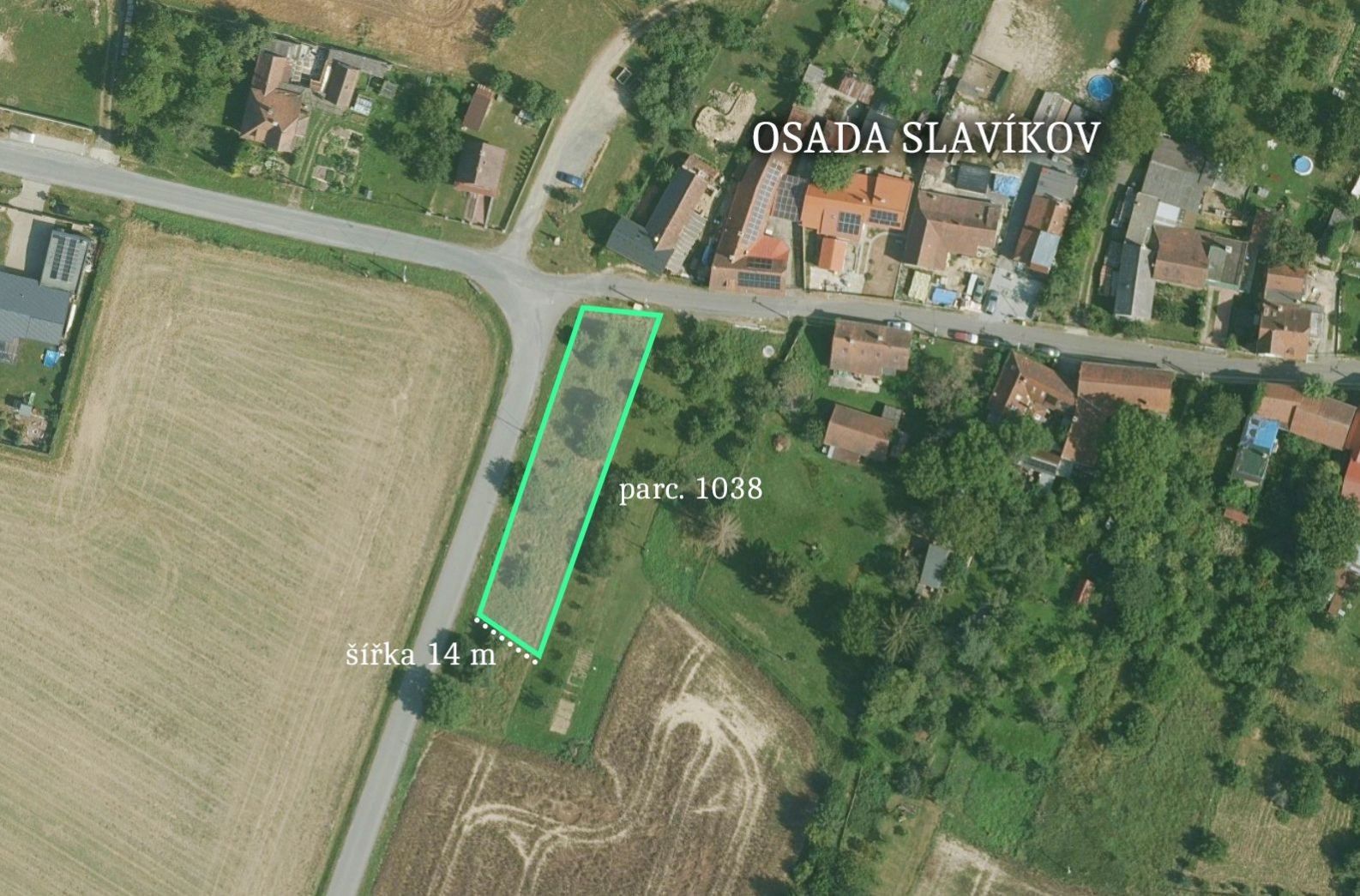 Pozemek pro bydlení, 479 m²